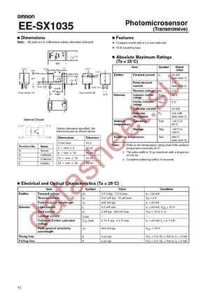 EE-SX1035 datasheet  